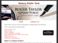 notarypublicyork-rogertaylor.co.uk