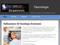 tannlegedrammen.com