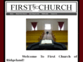 firstchurchofridgeland.com