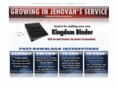 growinginjehovahsservice.com