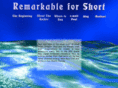 remarkableforshort.com