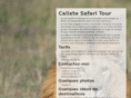 calixtesafaritour.com