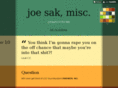 joesak.com