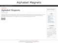 alphabetmagnets.net