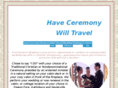 haveceremonywilltravel.com
