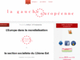 lagaucheeuropenne.org