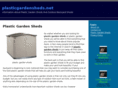 plasticgardensheds.net