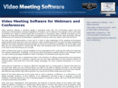 videomeetingsoftware.com