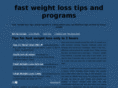weightlosstipsprograms.com