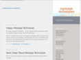massagetechniques.info
