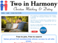 twoinharmony.com
