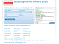 washington-dc-phone-book.com