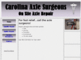 carolinaaxlesurgeons.com