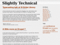 slightlytechnical.co.uk