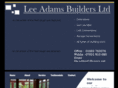 leeadamsbuilders.com