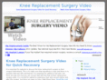 kneereplacementsurgeryvideo.net