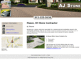ajstoneandpavers.com