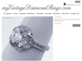 myvintagediamondrings.com