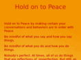 holdontopeace.com