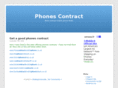phonescontract.com