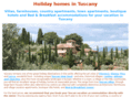 holidayhomesintuscany.net