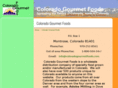 coloradogourmetfoods.com