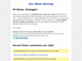 youwerewrong.com