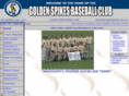 goldenspikesbaseballclub.com