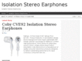 isolationstereoearphones.com