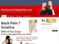 howtolosethebackpain.com