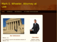 markwheelerattorney.com
