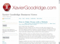 xaviergoodridge.com