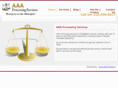aaaprocessingservices.com