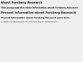 forsberg-research.com