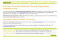 clinicaldepressionquestions.com