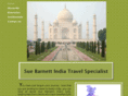 suebarnettindiatravelspecialist.com