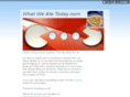 whatweatetoday.com