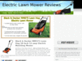 bestelectriclawnmowers.net