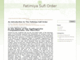 fatimiyasufiorder.com