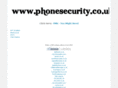 phonesecurity.co.uk