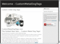 custommetaldogtags.com