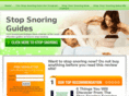 stopsnoringguidesreview.com