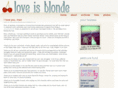 loveisblonde.com