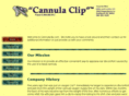 cannulaclip.com