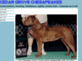 cedargrovechesapeakes.com