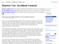 denvercaraccidentlawyer.org