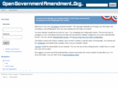 opengovernmentamendment.org
