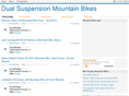 dualsuspensionmountainbikes.com