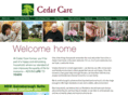 cedarcarehomes.com