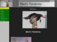 mackstaxidermy.net